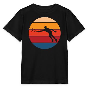 Tennis - Stanley/Stella MINI CREATOR Kids’ T-Shirt - black - Front - Mikhail (115cm)