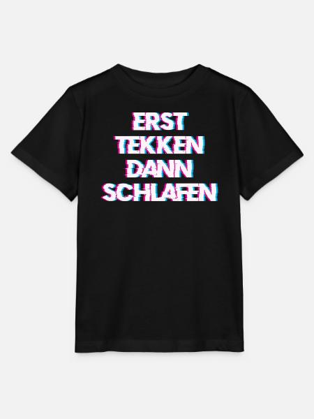 Hardtekk Tekk - Stanley/Stella Kinder T-Shirt MINI CREATOR - Schwarz