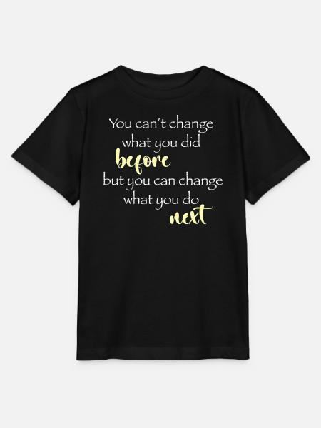 Change next - Stanley/Stella Kinder T-Shirt MINI CREATOR - Schwarz