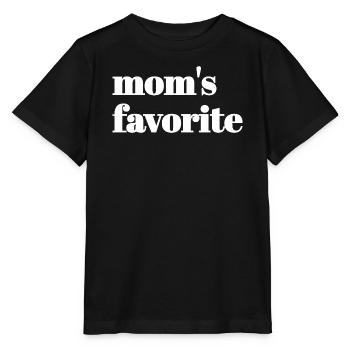 Texte préféré uniquement de maman - T-shirt bio MINI CREATOR Stanley/Stella Enfant - noir - Devant - Mikhail (115cm)