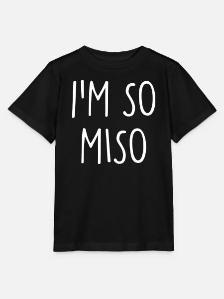 Miso - Stanley/Stella Kinder T-Shirt MINI CREATOR  - Schwarz
