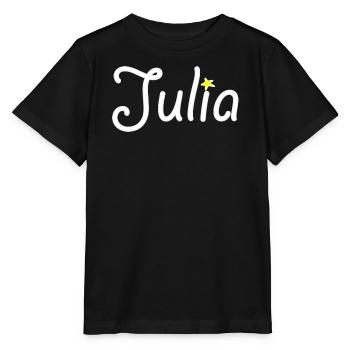 Julia - Stanley/Stella MINI CREATOR Kids’ T-Shirt - black - Front - Mikhail (115cm)