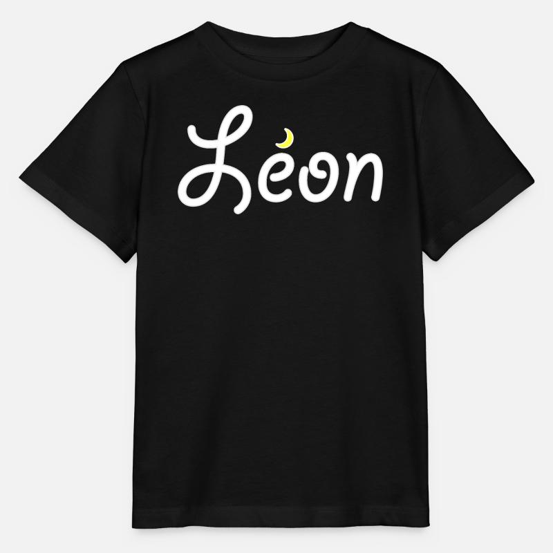 Léon - T-shirt bio MINI CREATOR Stanley/Stella Enfant - noir