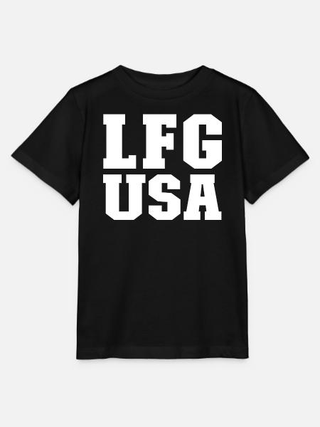 LFG USA - Stanley/Stella Kinder T-Shirt MINI CREATOR  - Schwarz