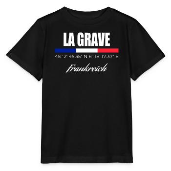 La Grave - Stanley/Stella MINI CREATOR Kids’ T-Shirt - black - Front - Mikhail (115cm)