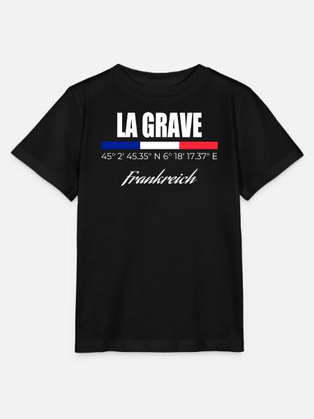 La Grave - Stanley/Stella Kinder T-Shirt MINI CREATOR - Schwarz