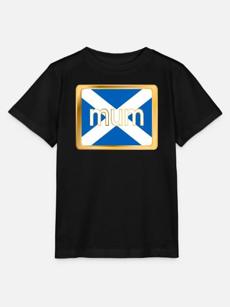 Schottische Mutter - Stanley/Stella Kinder T-Shirt MINI CREATOR - Schwarz