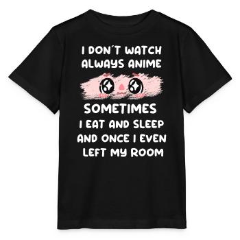 Anime - Stanley/Stella MINI CREATOR Kids’ T-Shirt - black - Front - Mikhail (115cm)