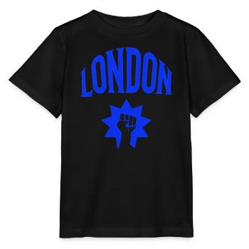 Londres - T-shirt bio MINI CREATOR Stanley/Stella Enfant - noir - Devant - Mikhail (115cm)