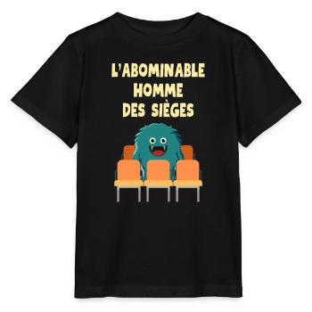 The Abominable Man of Sieges - Stanley/Stella MINI CREATOR Kids’ T-Shirt - black - Front - Mikhail (115cm)