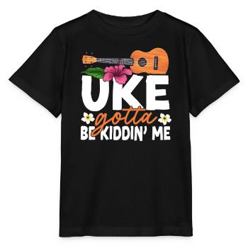 Hawaiian Ukulele Uke Uke Gotta Be - Stanley/Stella MINI CREATOR Kids’ T-Shirt - black - Front - Mikhail (115cm)