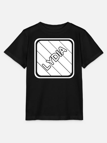 Lydia - Stanley/Stella Kinder T-Shirt MINI CREATOR - Schwarz