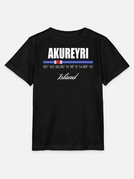 Akureyri - Stanley/Stella Kinder T-Shirt MINI CREATOR - Schwarz