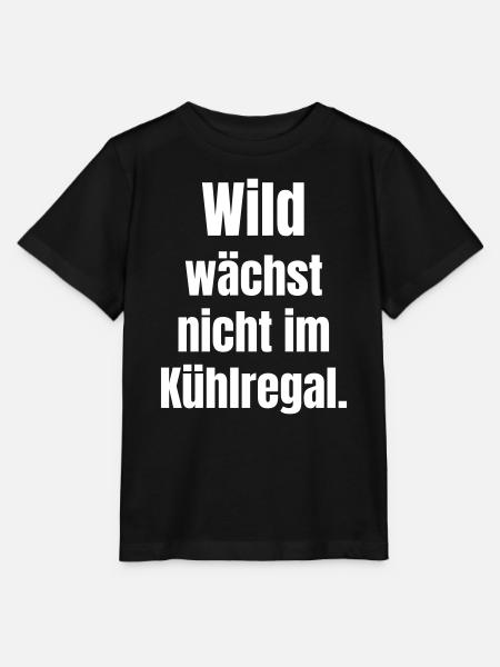Wildes Statement: Nicht im Kühlregal - Stanley/Stella Kinder T-Shirt MINI CREATOR - Schwarz