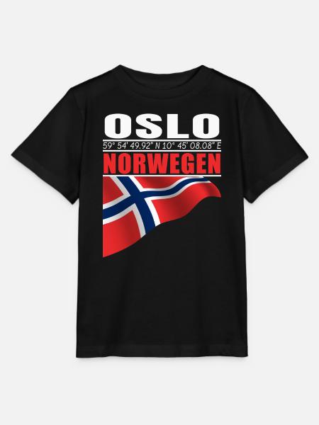 Oslo - Stanley/Stella Kinder T-Shirt MINI CREATOR - Schwarz