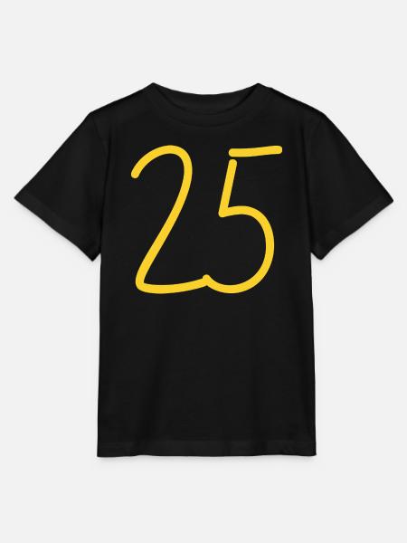 25 - Stanley/Stella Kinder T-Shirt MINI CREATOR  - Schwarz