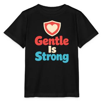 Identité parentale douce, lente - T-shirt bio MINI CREATOR Stanley/Stella Enfant - noir - Devant - Mikhail (115cm)