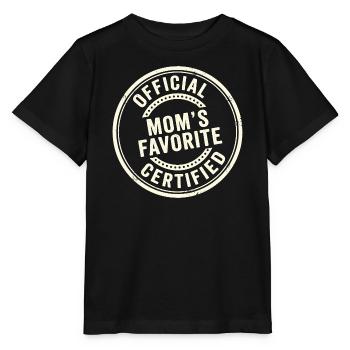 Enfant préféré Drôle Préféré de la maman officielle - T-shirt bio MINI CREATOR Stanley/Stella Enfant - noir - Devant - Mikhail (115cm)