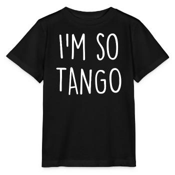 Danseur de tango - T-shirt bio MINI CREATOR Stanley/Stella Enfant - noir - Devant - Mikhail (115cm)