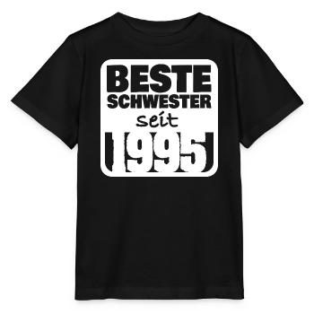 Siblings 1995 - Stanley/Stella MINI CREATOR Kids’ T-Shirt - black - Front - Mikhail (115cm)
