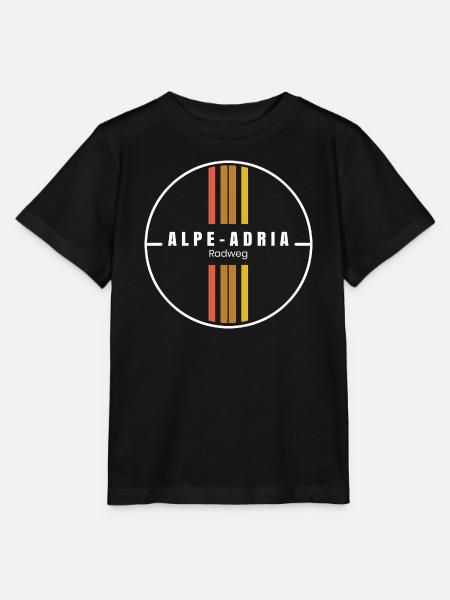 Alpe-Adria Radweg - Stanley/Stella Kinder T-Shirt MINI CREATOR - Schwarz