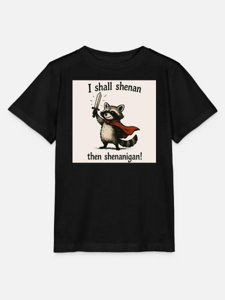 Waschbärheld-Shenanigan - Stanley/Stella Kinder T-Shirt MINI CREATOR - Schwarz
