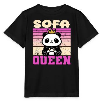 Femme joueuse - T-shirt bio MINI CREATOR Stanley/Stella Enfant - noir - Devant - Mikhail (115cm)