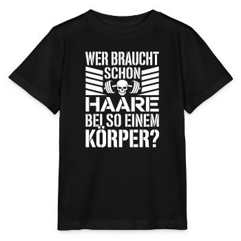 Chauve qui a besoin de cheveux Chauve Chauve - T-shirt bio MINI CREATOR Stanley/Stella Enfant - noir - Devant - Mikhail (115cm)