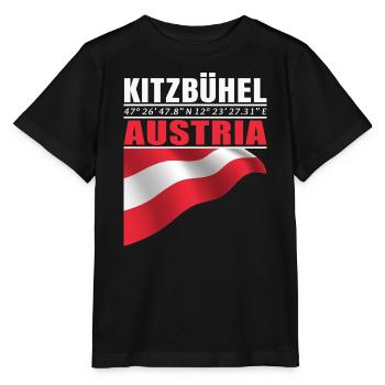 Kitzbuhel - Stanley/Stella MINI CREATOR Kids’ T-Shirt - black - Front - Mikhail (115cm)