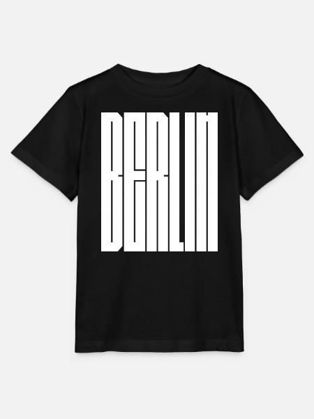 Berliner Stadttypografie - Stanley/Stella Kinder T-Shirt MINI CREATOR  - Schwarz