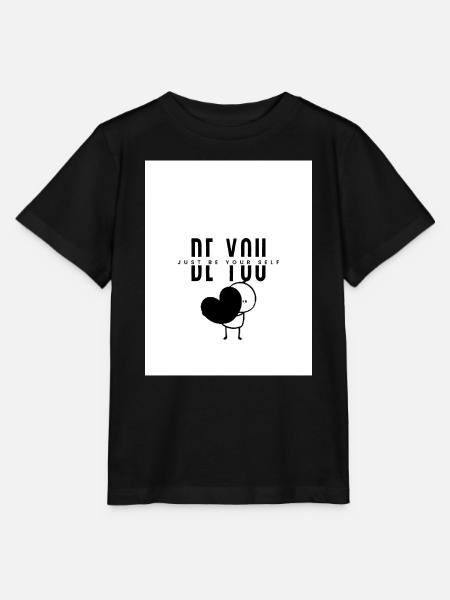 Sei du selbst - Stanley/Stella Kinder T-Shirt MINI CREATOR - Schwarz
