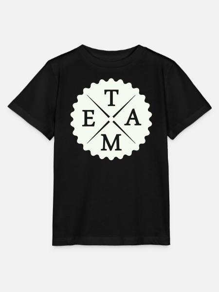 Team - Stanley/Stella Kinder T-Shirt MINI CREATOR  - Schwarz