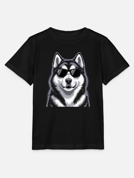 Alaskan Malamute - Stanley/Stella Kinder T-Shirt MINI CREATOR - Schwarz