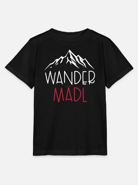 Wander Mädl - Stanley/Stella Kinder T-Shirt MINI CREATOR - Schwarz