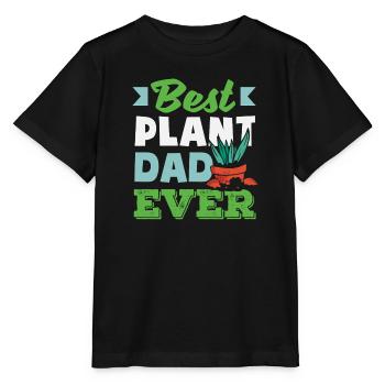 Meilleur Père passionné de Plantes Jardinier Drôle D’Âge - T-shirt bio MINI CREATOR Stanley/Stella Enfant - noir - Devant - Mikhail (115cm)