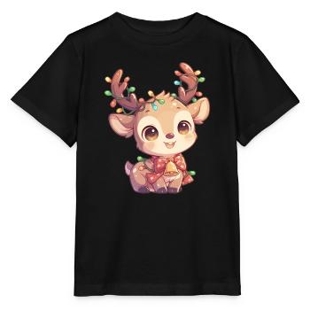 Renne Renne - T-shirt bio MINI CREATOR Stanley/Stella Enfant - noir - Devant - Mikhail (115cm)