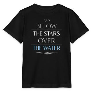 Navigation de nuit avec - T-shirt bio MINI CREATOR Stanley/Stella Enfant - noir - Devant - Mikhail (115cm)