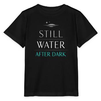 Navigation de nuit avec - T-shirt bio MINI CREATOR Stanley/Stella Enfant - noir - Devant - Mikhail (115cm)