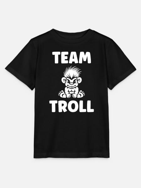 Troll - Stanley/Stella Kinder T-Shirt MINI CREATOR  - Schwarz