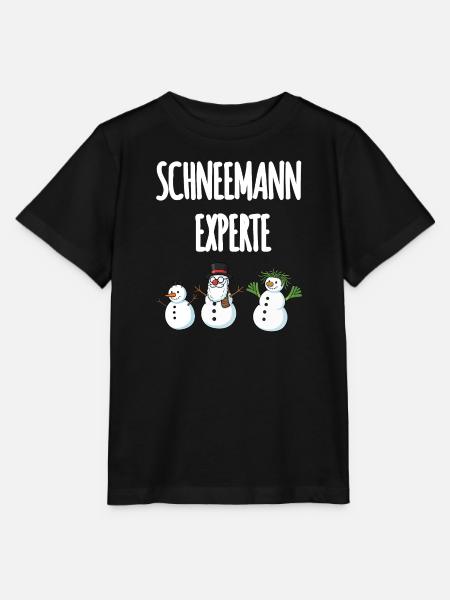 Schneemann Experte - Stanley/Stella Kinder T-Shirt MINI CREATOR  - Schwarz