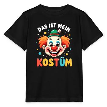 Déguisement de clown de carnaval Carnaval Carnaval - T-shirt bio MINI CREATOR Stanley/Stella Enfant - noir - Devant - Mikhail (115cm)