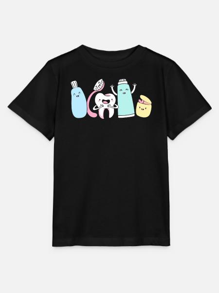 Rezeptionist Zahnarzt - Stanley/Stella Kinder T-Shirt MINI CREATOR - Schwarz