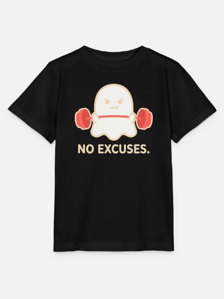Ascenseur fantôme sans excuses - T-shirt bio MINI CREATOR Stanley/Stella Enfant - noir