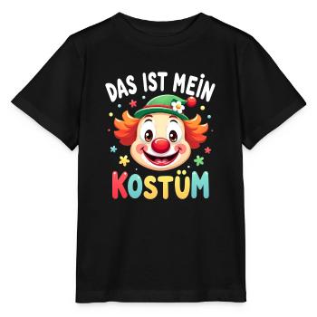 Déguisement de clown de carnaval Carnaval Carnaval - T-shirt bio MINI CREATOR Stanley/Stella Enfant - noir - Devant - Mikhail (115cm)