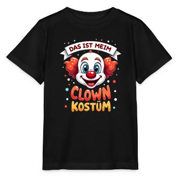 Déguisement de clown de carnaval Carnaval Carnaval - T-shirt bio MINI CREATOR Stanley/Stella Enfant - noir - Devant - Mikhail (115cm)