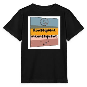 Contraste de couleur constamment incohérent - T-shirt bio MINI CREATOR Stanley/Stella Enfant - noir - Devant - Mikhail (115cm)