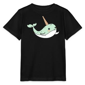narval - T-shirt bio MINI CREATOR Stanley/Stella Enfant - noir - Devant - Mikhail (115cm)