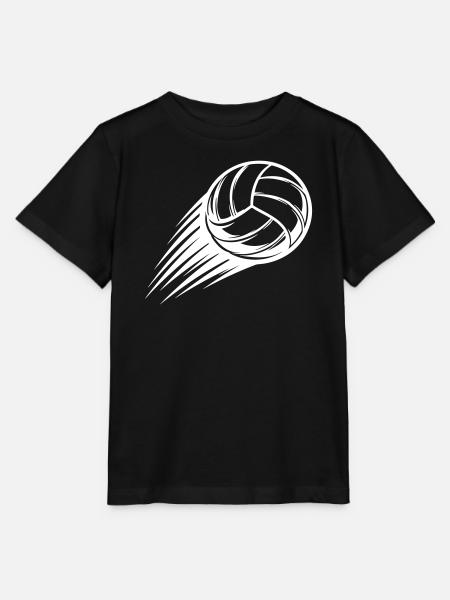 Volleyball Ball - Stanley/Stella Kinder T-Shirt MINI CREATOR - Schwarz