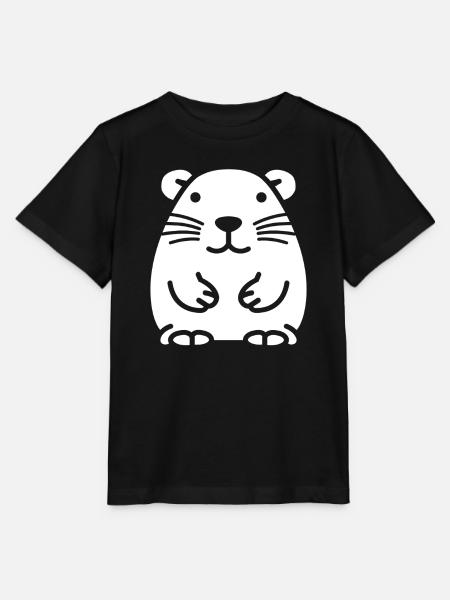 Wombat - Stanley/Stella Kinder T-Shirt MINI CREATOR - Schwarz