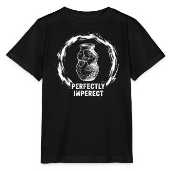 Perfectly Imperfect Vase - Stanley/Stella Kinder T-Shirt MINI CREATOR  - Schwarz - Vorne - Mikhail (115cm)